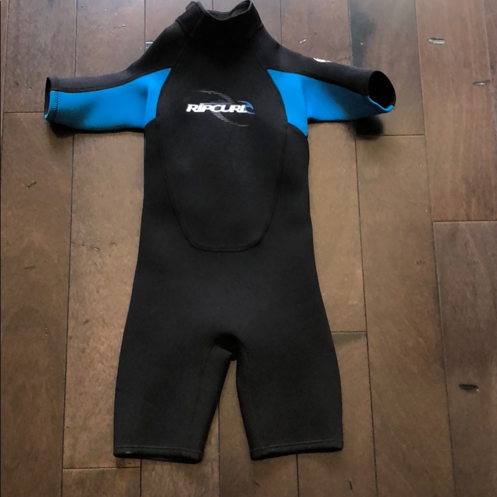 Kids Ripcurl shortsleeve short wetsuit